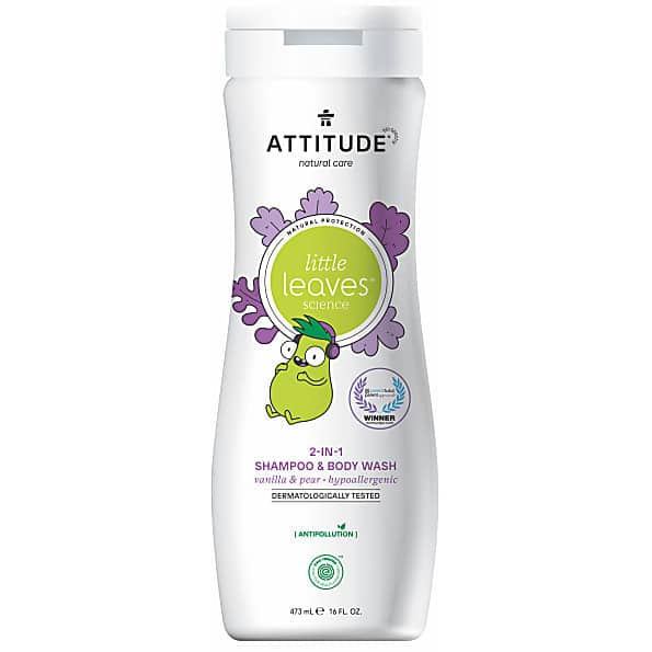 Attitude Little Leaves 2 in 1 Shampoo & Duschgel - Vanilla & Pear