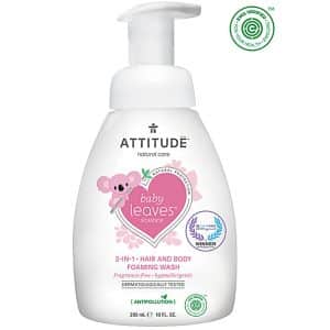 Attitude Baby Leaves 2 in 1 Natural Shampoo & Duschgel - Ohne Dufts...