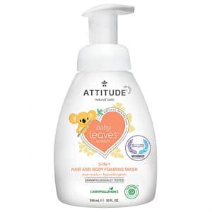 Attitude Baby Leaves 2 in 1 Shampoo & Duschschaum Birnen Nektar