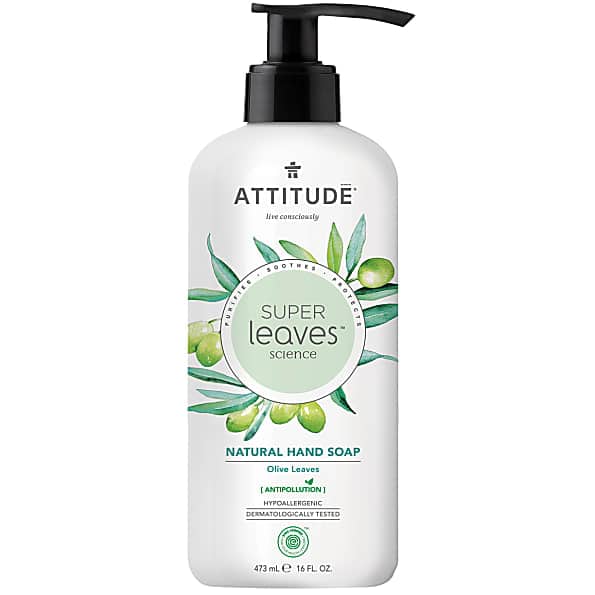 Attitude Super Leaves Natural Hand Soap Olive Leaves - Handseife Ol...