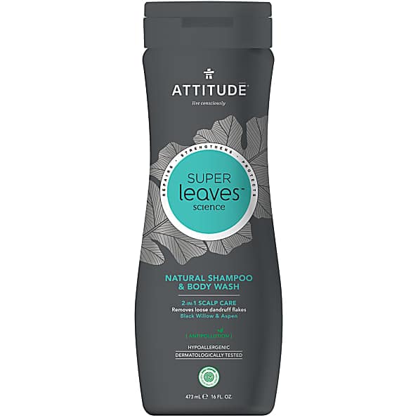 Attitude Super Leaves Shampoo & Bodywash 2 in 1 Scalp Care - Shampo...