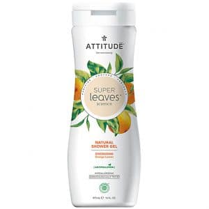 Attitude Super Leaves Natural Shower Gel - Energiespendendes Duschgel