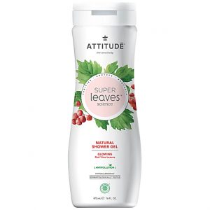 Attitude Super Leaves Natural Shower Gel Glowing - Duschgel mit Rot...