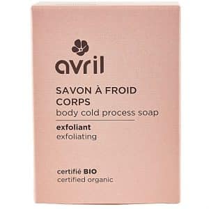 Avril Savon à Froid Corps exfoliant - kalt gesiedete Bio-Peelingseife