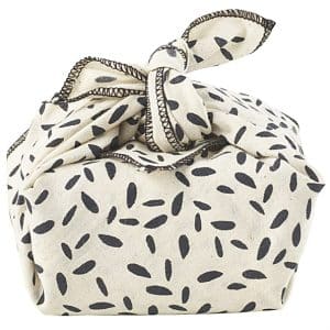 Avril Furoshiki Tuch Petal 32 x 32 cm aus Bio Baumwolle