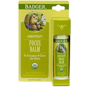 Badger Focus Balm - Aromatherapie Balsam zur Förderung der Konzentr...