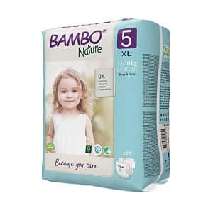 Bambo Nature Windeln - Junior - Größe 5 - Packung mit 22
