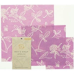 Bee's Wrap 3er-pack 'Mimi's Purple' small/medium/large