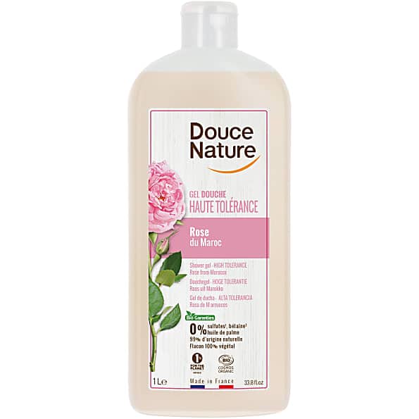 Douce Nature Gel Douche Haute Tolerance Rose - Duschgel Rose