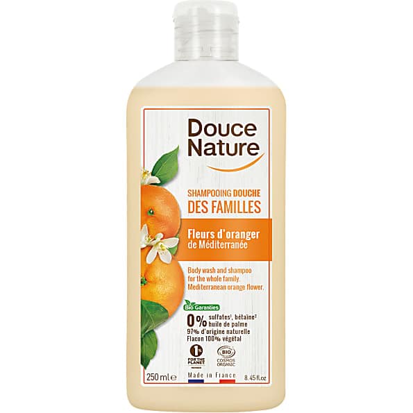 Douce Nature Shampooing Douche Des Families Fleur d'oranger - Dusch...