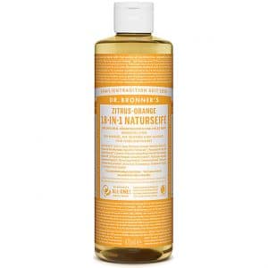 Dr. Bronner's Zitrus-Orange 18-in-1 Naturseife 475 ml