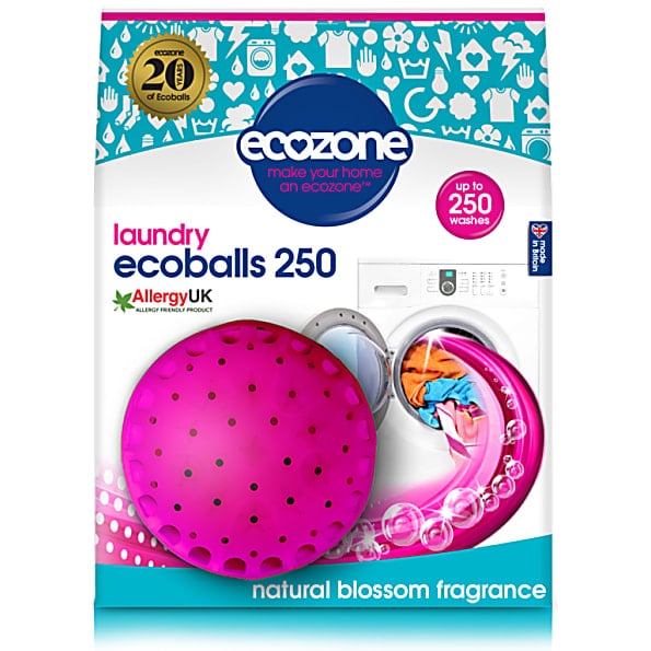 Ecozone Ecoballs 250 Waschladungen - Natürliche Blüte