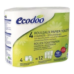 Ecodoo Toilettenpapier Compact (4 Rollen)