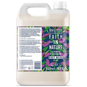 Faith in Nature Lavender & Geranium Duschgel & Schaumbad - 5L