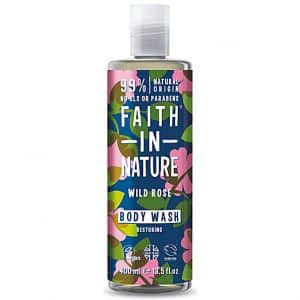 Faith in Nature Wild Rose Duschgel & Schaumbad