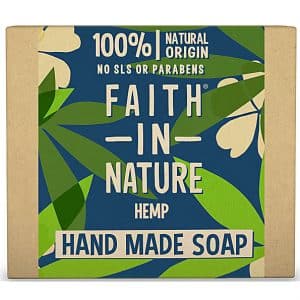 Faith in Nature Hand Made Hemp Soap - Seifenstück (Hemp)