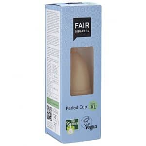 Fair Squared Period Cup XL- Mensturationstasse aus Naturkautschuk