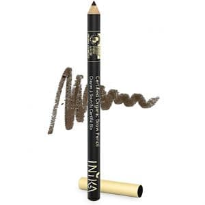 INIKA Certified Organic Brow Pencil Dark Brunette - Augenbrauenstift