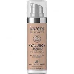 Lavera Hyaluron Liquid Foundation Honey Beige 04 (Honey Beige)