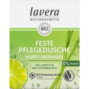Lavera Feste Pflegedusche Happy Freshness mit Bio Limette & Bio Zit...