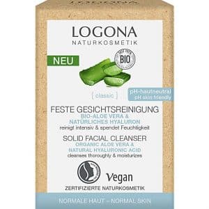 Logona feste Gesichtsreinigung Bio Aloe Vera & natürliches Hyaluron