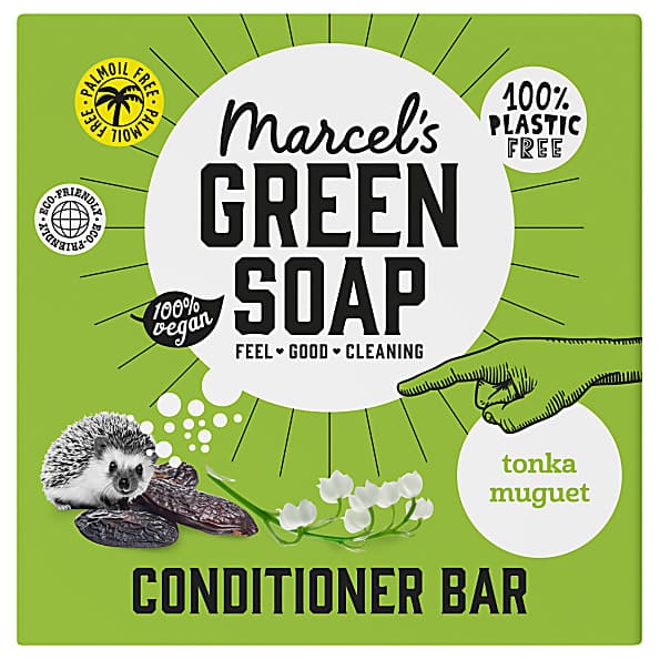 Marcel's Green Soap Conditioner Bar Tonka & Muguet