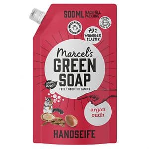 Marcel's Green Soap Handseife Argan & Oudh Nachfüllpack 500ml