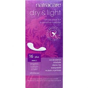 Natracare Dry & Light Incontinence pads Plus - Einlagen bei Blasens...