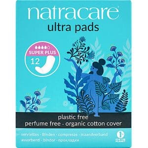 Natracare Ultra Pads Super Plus - 12 Binden aus Bio Baumwolle (Supe...