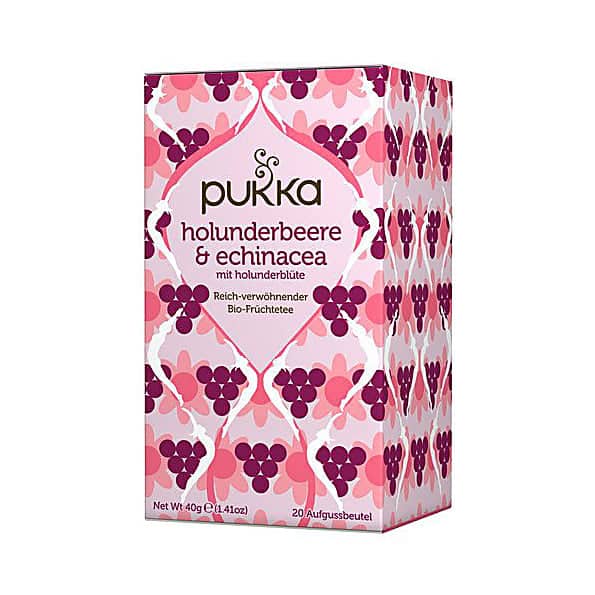 Pukka Holunderbeere & Echinacea Bio Tee (20 Beutel)