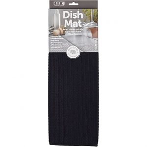 Smart Microfiber Dishmat Black - Geschirrablage Tuch