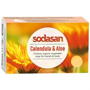 Sodasan Seifenstück Calendula & Aloe 100g