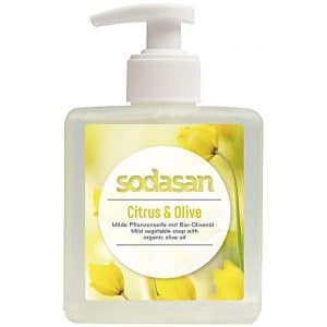 Sodasan milde Pflanzenseife mit Citrus & Olive 300ml