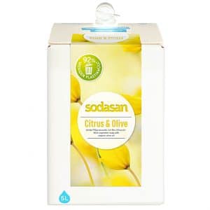 Sodasan milde Pflanzenseife mit Citrus & Olive 5L