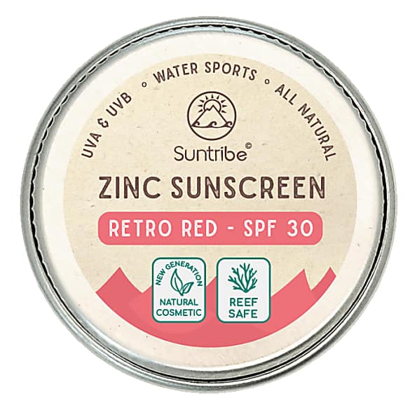 Suntribe Zink Cream Red MINI - Sonnenschutzcreme 10g