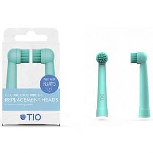 Tio 100% pflanzenbasierte Ersatzköpfe für Oral-B Zahnbürsten Lagoon...