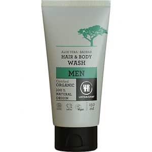 Urtekram Men Hair & Body Wash - Duschgel & Shampoo mit Baobab & Alo...