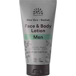 Urtekram Men Face & Body Lotion - Gesichts & Bodylotion mit Baobab ...