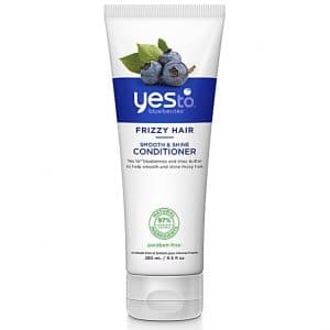 Yes to Blueberries Smooth and Shine Haarspülung für lockiges Haar