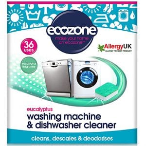 Ecozone Eucalyptus Waschmaschinen- & Spülmaschinen-Reiniger (36 Tabs)