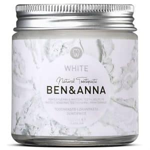 Ben & Anna Natural Toothpaste White - Zahnpasta im Glas