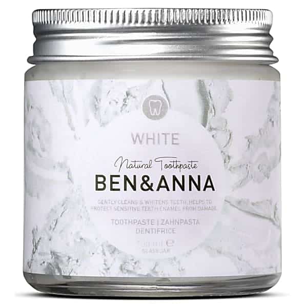 Ben & Anna Natural Toothpaste White - Zahnpasta im Glas