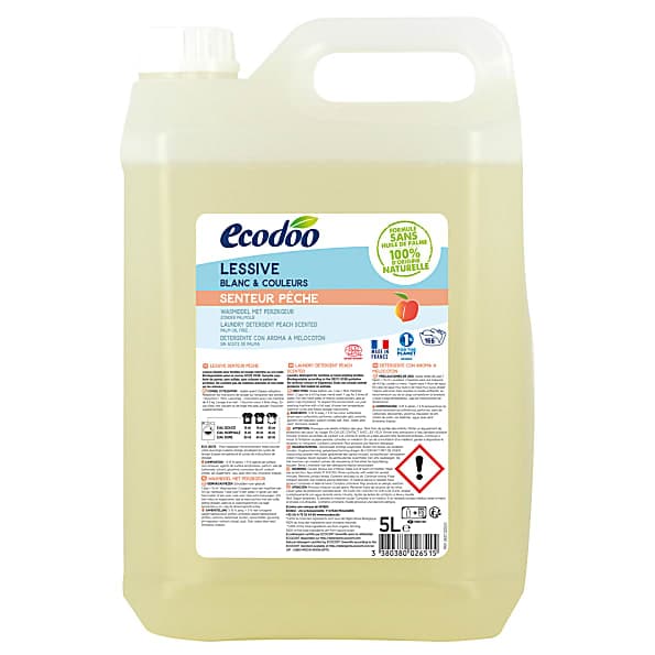 Ecodoo Lessive Liquide Concentree Pêche  - Flüssigwaschmittel Konze...