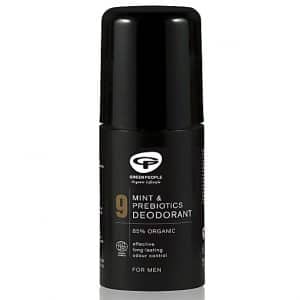 Green People For Men 9 - Mint & Prebiotics Deodorant Roll-On 75 ml