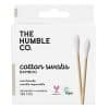 Humble Wattestäbchen aus Bio Baumwolle & Bambus - weiss (100 Stück)