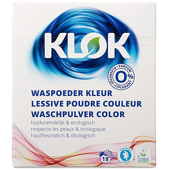 Klok Waschpulver Color (18 Waschladungen)