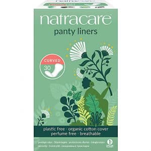 Natracare Slipeinlagen geformt (Curved (30))