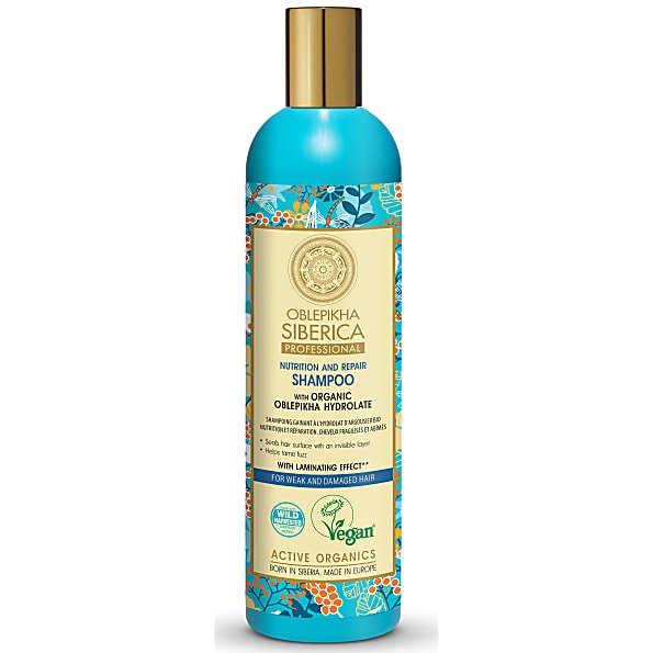 Natura Siberica Professional Nutrition & Repair Shampoo - Stärkt be...