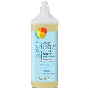 Sonett Olivenwaschmittel für Wolle und Seide sensitiv- 1L (17 Wasch...