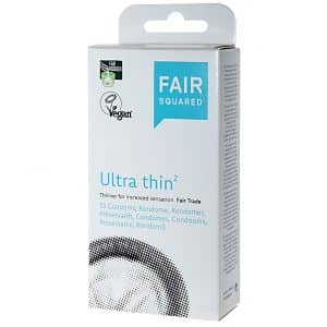 Fair Squared Fairtrade Kondome Ultra Thin² 10 Stück